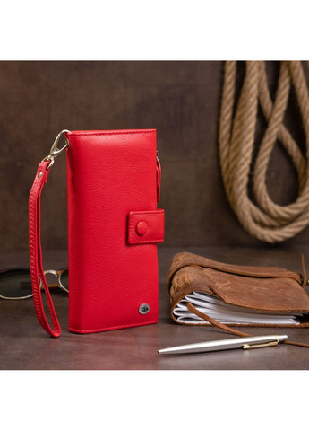 Кошелек из натуральной кожи ST Leather 19281 Красный ST Leather Accessories (262453782)