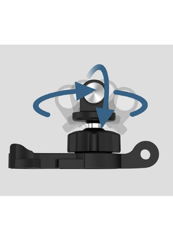 Адаптер держатель крепление Telesin J-Hook 360° универсальный для экшн камер GoPro, DJI Osmo Action, Xiaomi, SJCAM (474843-Prob) Unbranded (260006540)
