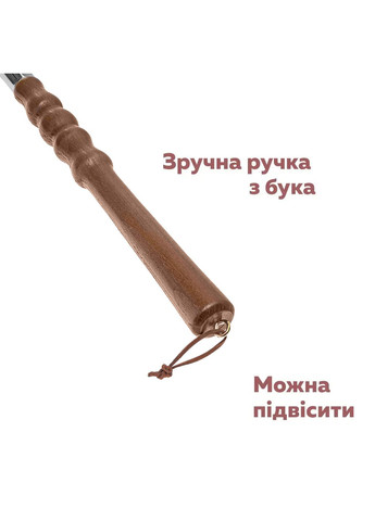 Ложка лопатка ріжок для взуття з дерев'яною ручкою 68 см No Brand (260190580)