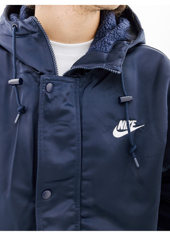 Синяя зимняя куртка club stadium parka Nike