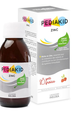 Zinc 125 ml /25 servings/ Strawberry Pediakid (258498896)