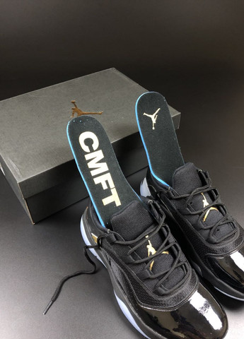Черные демисезонные кроссовки мужские,вьетнам Nike Air Jordan 11 cmft