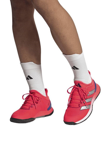 Коралові всесезон кросівки для тенісу adizero ubersonic 4 hq8379 adidas