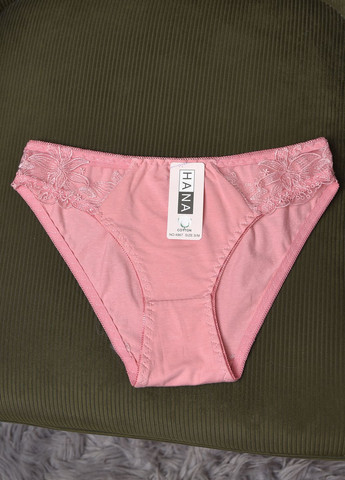 Труси жіночі однотонні рожевого кольору Let's Shop (275867039)