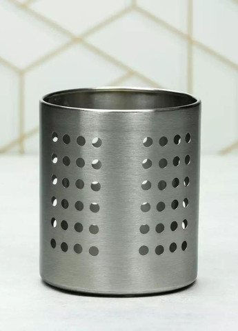 Подставка для столовых приборов 10,5х13,5 см нержавеющая сталь арт. KH-1281 Kinghoff (265214983)