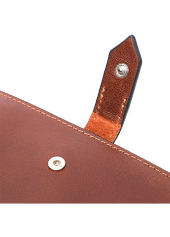 Цікавий вертикальний гаманець із натуральної шкіри 11660 Коричневий Grande Pelle (267932218)