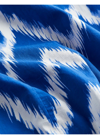 Синя повсякденний жіноча бавовняна сукня н&м (55842) xs синя H&M