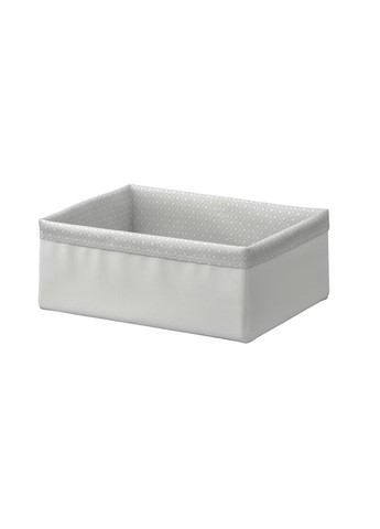Органайзер, сірий/білий, 20x26x10см IKEA baxna (259444410)