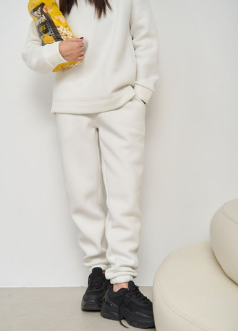 Женский теплый спортивный костюм цвет белый р.2XL 443443 New Trend (266494078)