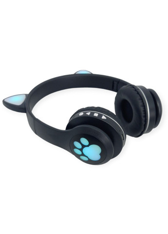 Бездротові блютуз навушники з котячими вушками та різнокольоровим LED підсвічуванням Cat Ear VZV LED Bluetooth No Brand (261338948)