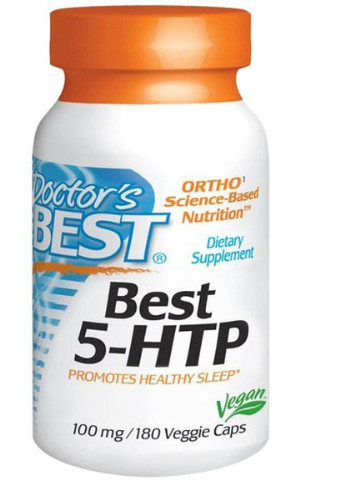 Best 5-HTP 100 mg 180 Veg Caps Doctor's Best (256723857)