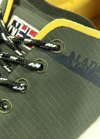 Оливковые (хаки) демисезонные мужские кроссовки optima Napapijri
