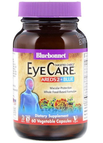 Targeted Choice, Eye Care 60 Veg Caps Bluebonnet Nutrition (256723227)
