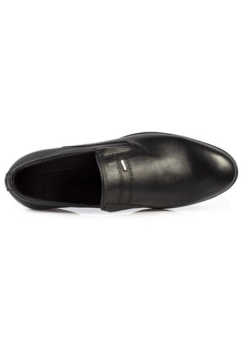 Черные классические туфли мужские бренда 9402069_(1) Vittorio Pritti без шнурков