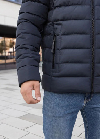 Синя зимня зимова чоловіча куртка великого розміру SK