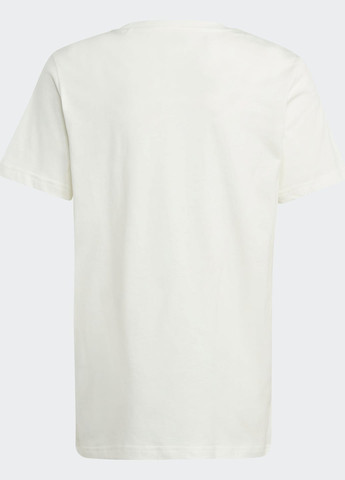 Біла демісезонна футболка collegiate graphic pack bf adidas