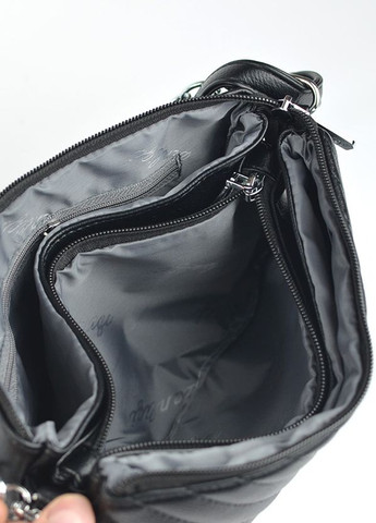 Сумка клатч женская классическая на молнии на длинном ремешке, маленькая черная сумочка через плечо No Brand (266701157)
