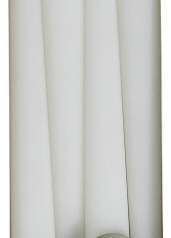 Свічка столова конусна 24.5х2.4см біла 4шт. (BOL-350902) Bolsius (263945502)