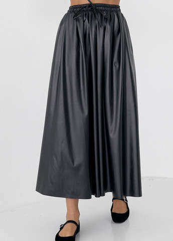 Черная кэжуал юбка Lurex