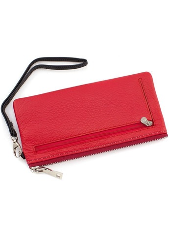 Тонкий шкіряний жіночий гаманець із зап'ястним ремінцем на блискавці 20,5х10, 5 MC88806-1-N(15424) різнобарвний Marco Coverna (259752556)