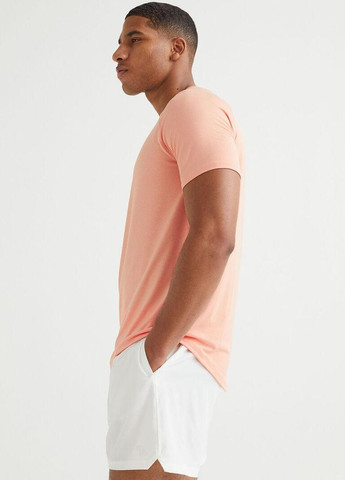 Персикова футболка sport,персиковий, sport H&M