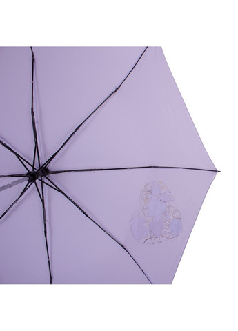 Світло-бузковий Жіноча парасолька напівавтомат Airton (262982738)
