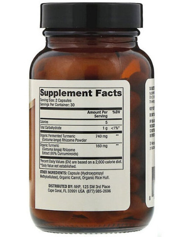Fermented Turmeric 60 Caps MCL-03236 Dr. Mercola (256723176)
