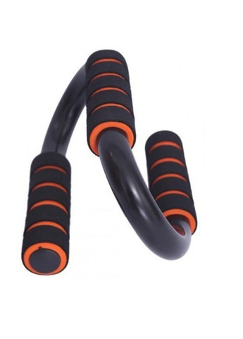 Фитнес ручки для отжиманий Fitness push up grips (ручной тренажер, нескользящие, спорт) - Черный с оранжевым China (257577078)
