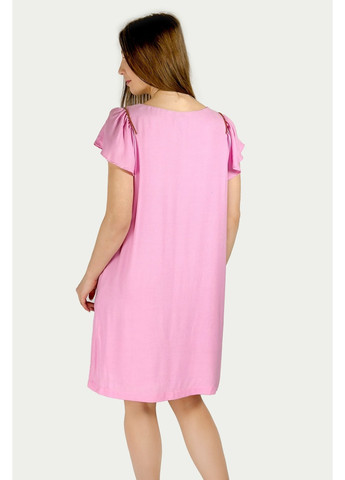Розовое повседневный платье l1112/055/636 футляр Zara однотонное