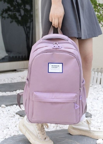Рюкзак MAOCH жіночий дитячий шкільний портфель рожевий No Brand (275998154)
