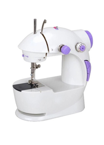 Міні швейна машинка 4 в 1 з педаллю та адаптером Mini Sewing Machine FHSM 201 Francesco Marconi (260479115)