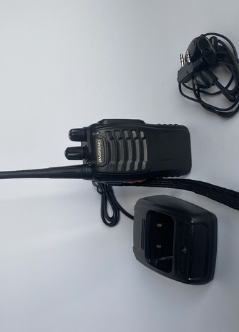 BF-888S з USB зарядкою + повна комплектація до 3 км, радіостанція з повною комплектацією Baofeng рація (257343623)