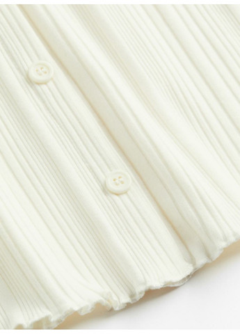 Белое повседневный женское платье с длинным рукавом н&м (55748) 34 белое H&M