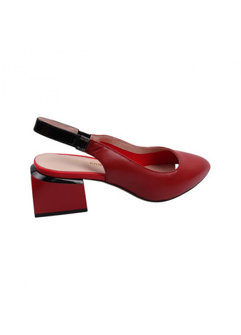 Туфлі жіночі червоні натуральна шкіра Polann 201-22lt (257439043)