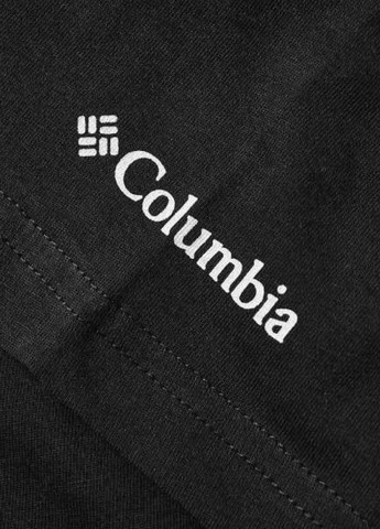 Чорна футболка Columbia
