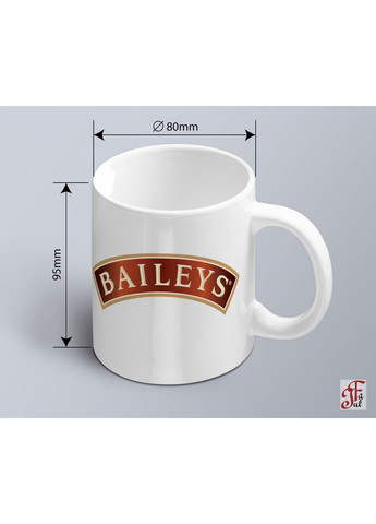 Чашка з принтом логотипу Beileys Бейліс Бейліз ЗаСвіт (261255638)
