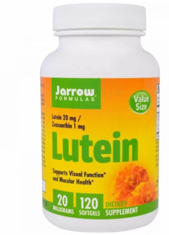 Lutein 20 mg 120 Softgels Jarrow Formulas (256722868)