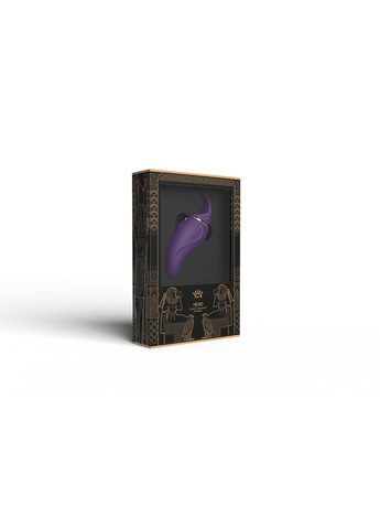Вібратор 2в1 з язичком — Hero Twilight Purple, кристал Swarovski Zalo (258470918)