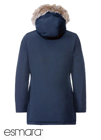Темно-синяя теплая женская куртка парка Esmara