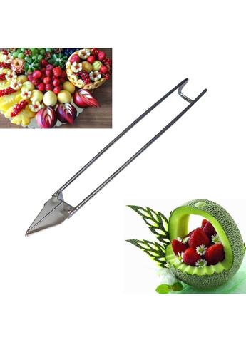 Фигурный нож для карвинга и нарезки фруктов и овощей для украшения стола Master Class (263135963)