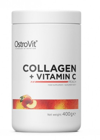 Collagen And Vitamin C 400 g /40 servings/ Peach Ostrovit (257342498)