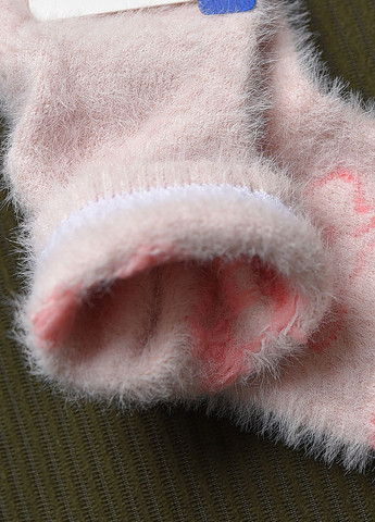 Шкарпетки дитячі для дівчинки норка світло-рожевого кольору Let's Shop (267723458)
