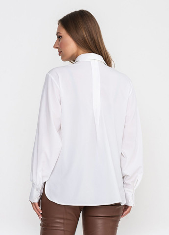 Біла блуза гелана білий Luzana