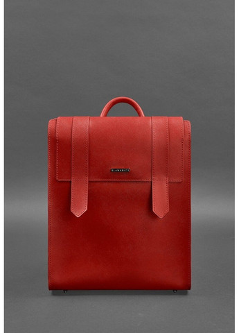 Жіночий шкіряний рюкзак Blackwood червоний BN-BAG-29-BW-RED BlankNote (266142936)