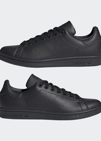 Черные всесезонные кроссовки stan smith adidas