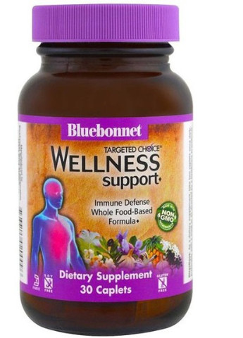 Targeted Choice, Wellness Support 30 Caplets Bluebonnet Nutrition (256725573)