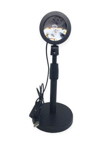 Проекционный светильник лампа с эффектом рассвета и заката с пультом USB ЮСБ 4 режима освещения sunset lamp А8 No Brand (273480965)