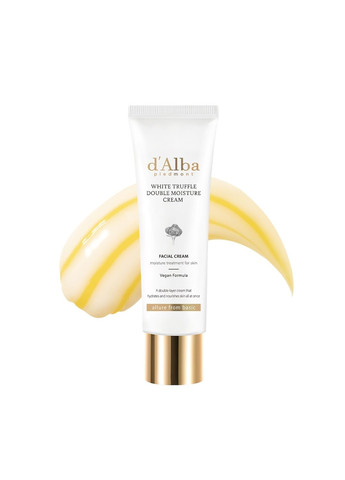 D'ALBA Крем-сироватка White Truffle Double Moisture Cream омолоджуюча для денного застосування, 60 мл — Крем, Південна Корея (269133456)