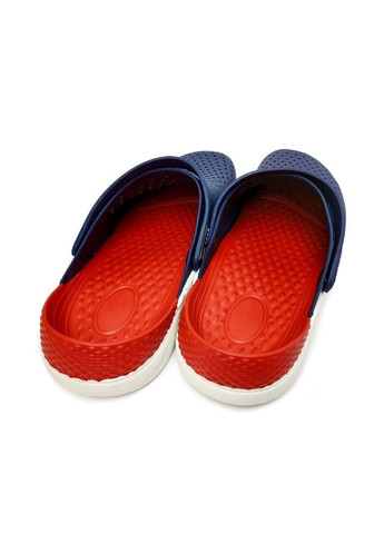 Жіночі крокси червоно-сині 5017-372 LuckLine (257135350)