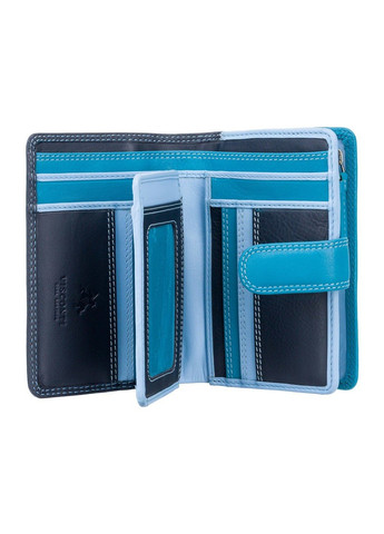 Жіночий шкіряний гаманець Fiji rb51 blue m Visconti (261851496)